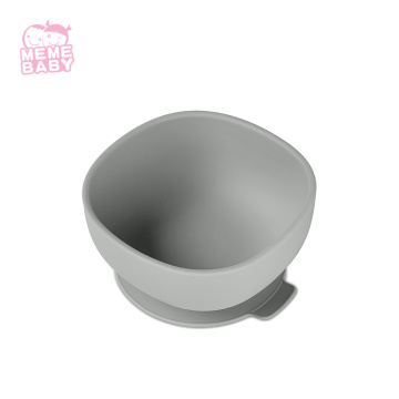 Hot Selling Amazon New Arrivals Training Food Baby Infant Toddler Kids BPA Free Eco Friendly Custom Silicone Suction Bowl Set